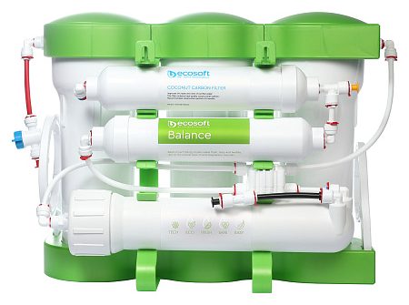 Фильтр обратного осмоса Ecosoft P'URE Balance, Dow Filmtec 75 гал, AquaSpring обогащает воду кальцием и магнием MO675MPUREBALECO