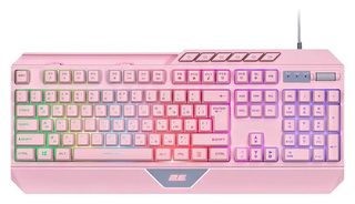Игровая клавиатура 2E Gaming KG315, розовый
