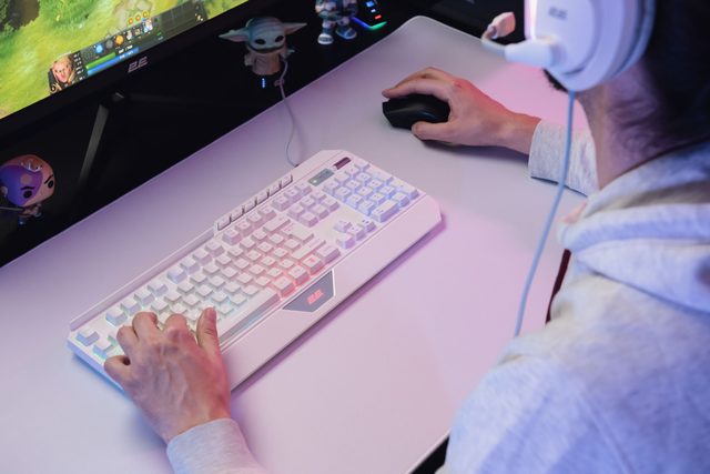 Oʻyin klaviaturasi 2E Gaming KG315, oq — Surat 5