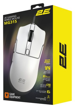 Oʻyin sichqonchasi 2E Gaming MG315, oq — surat 5