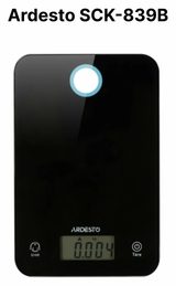 Кухонные весы Ardesto SCK-839B, чёрный