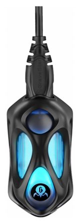 Sichqoncha uchun USB qabul qilgich GravaStar Mercury M1 Pro 4K, qora