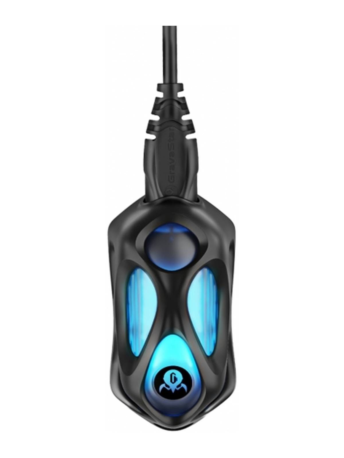 Sichqoncha uchun USB qabul qilgich GravaStar Mercury M1 Pro 4K, qora
