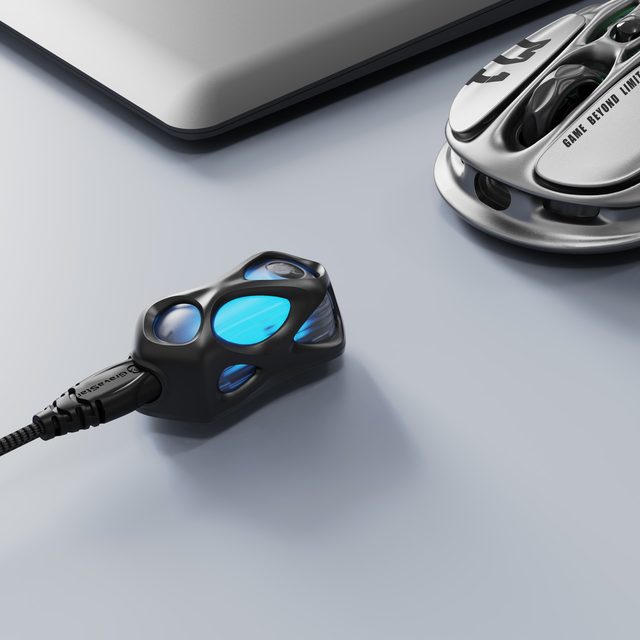 Sichqoncha uchun USB qabul qilgich GravaStar Mercury M1 Pro 4K, qora — Surat 5
