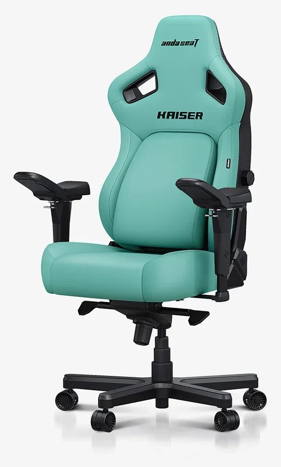 Игровое кресло AndaSeat Kaiser 4 L, синий — Фото 2