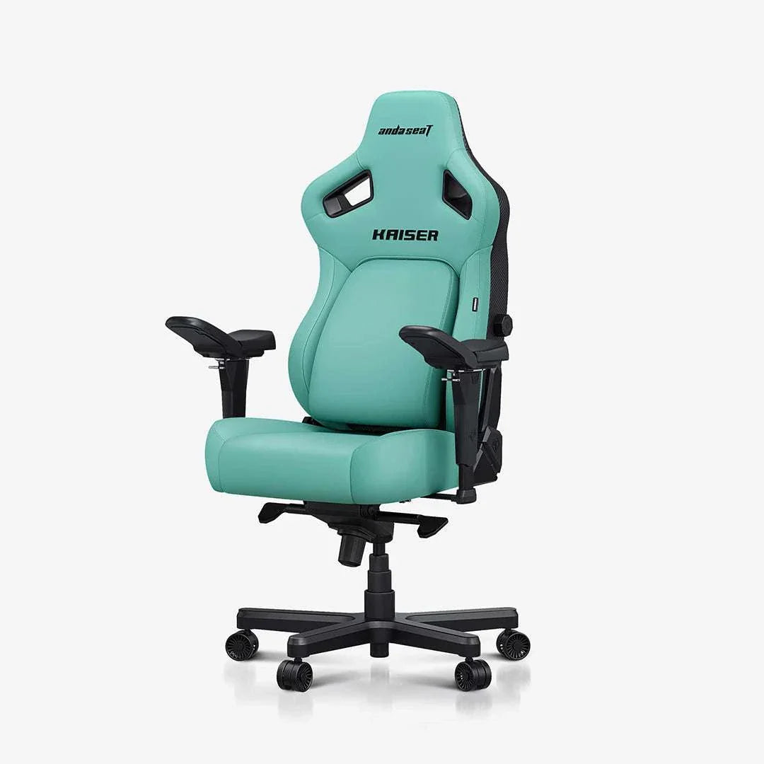 Игровое кресло AndaSeat Kaiser 4 L, синий — Фото 3