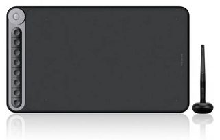 Графический планшет Huion Inspiroy Dial Q620M, чёрный