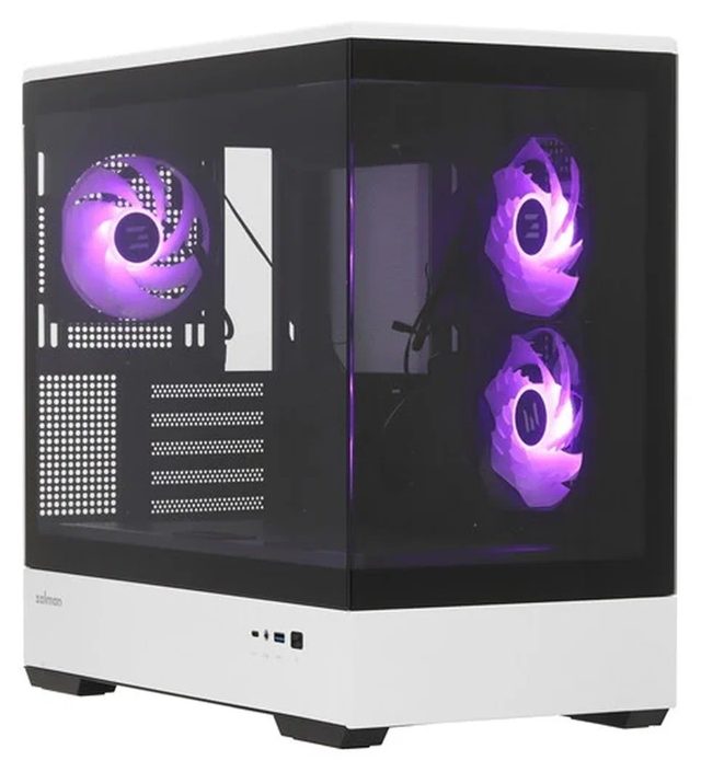 Корпус для ПК Zalman P30, чёрно-белый