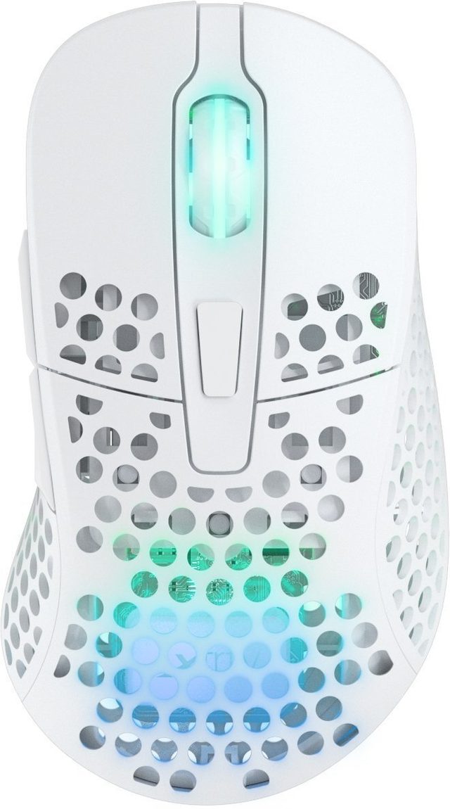 Беспроводная игровая мышь Xtrfy M4 RGB, белый — Фото 2