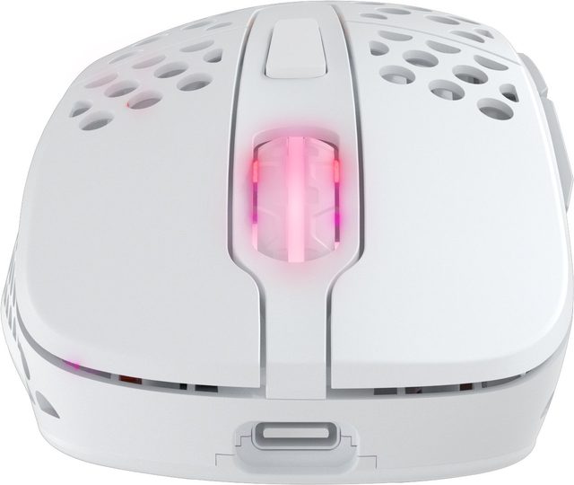 Беспроводная игровая мышь Xtrfy M4 RGB, белый — Фото 4