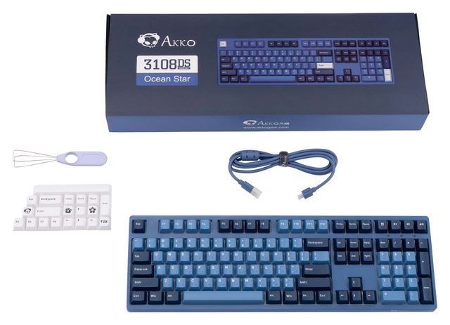 Mexanik klaviatura Akko 3108 V2 DS Ocean Star V2 Orange — Surat 3