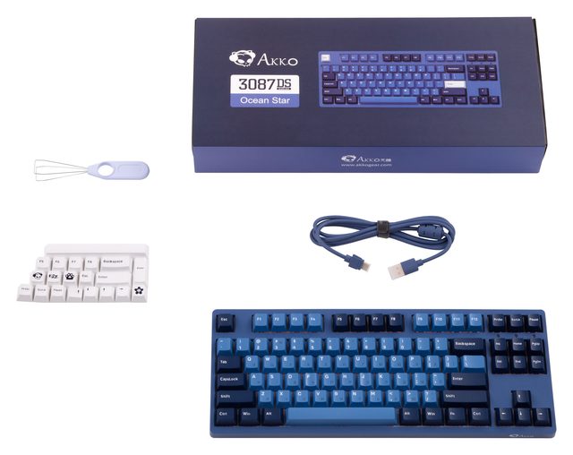 Mexanik klaviatura Akko 3087 V2 DS Ocean Star V2 Orange — Surat 3