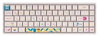 Механическая клавиатура Akko 3068B Doraemon Rainbow CS Jelly Pink