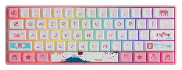 Механическая клавиатура Akko 3061S World Tour Tokyo R2 CS Jelly Purple