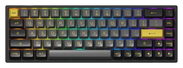 Механическая клавиатура Akko 3068B Plus Black&Gold CS Jelly Black