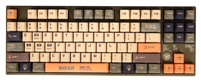 Механическая клавиатура Varmilo VEA87 Warrior-Soar TTC Golden Pink — Фото 2