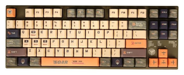 Mexanik klaviatura Varmilo VEA87 Warrior-Soar TTC Speed Gold