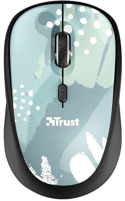 Simsiz sichqoncha Trust Yvi Brush, koʻk — Surat 6
