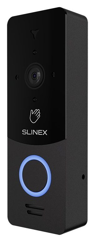 Вызывная панель Slinex ML-20TLHD, персональная, 2MP, 115 градусов, бесконтактная, чёрный — Фото 2