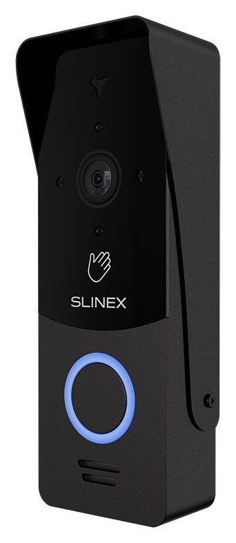 Вызывная панель Slinex ML-20TLHD, персональная, 2MP, 115 градусов, бесконтактная, чёрный — Фото 3