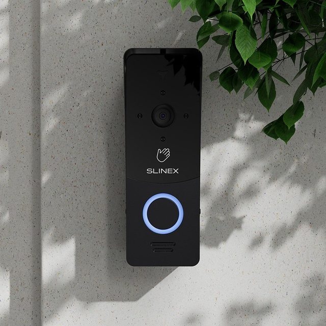 Вызывная панель Slinex ML-20TLHD, персональная, 2MP, 115 градусов, бесконтактная, чёрный — Фото 4