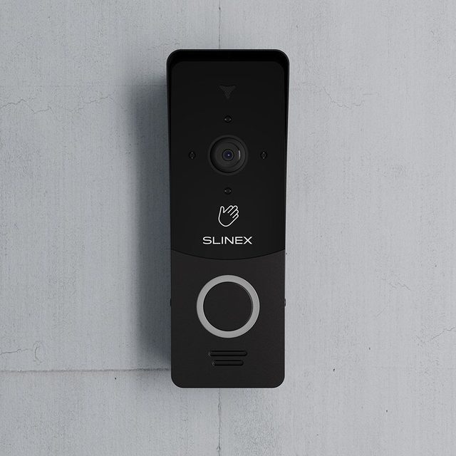 Вызывная панель Slinex ML-20TLHD, персональная, 2MP, 115 градусов, бесконтактная, чёрный — Фото 5
