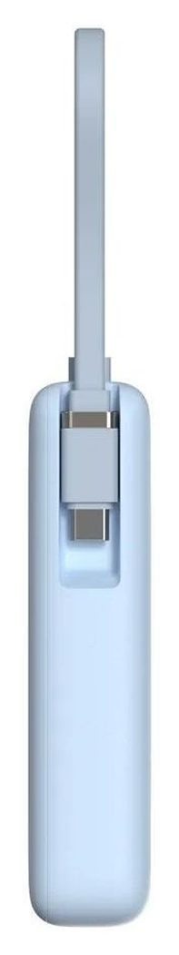 Внешний аккумулятор Xiaomi 67W Power Bank 10000 Integrated Cable, голубой — Фото 3