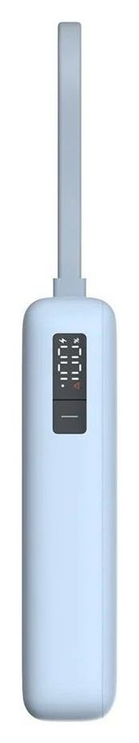 Внешний аккумулятор Xiaomi 67W Power Bank 10000 Integrated Cable, голубой — Фото 4
