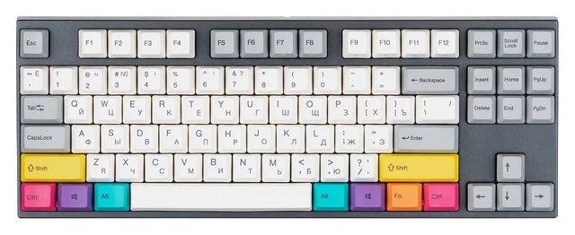 Mexanik klaviatura Varmilo VEM87 CMYK EC Rose V2
