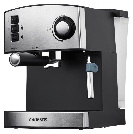 Рожковая кофеварка Ardesto YCM-E1600, чёрный