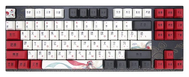 Mexanik klaviatura Varmilo VEM87 Beijing Opera EC Rose V2, EN