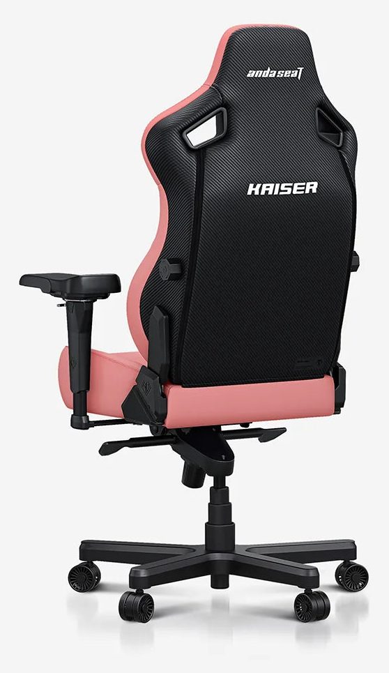 Игровое кресло AndaSeat Kaiser 4 L, розовый — Фото 3