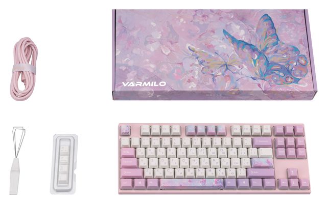 Mexanik klaviatura Varmilo VEM87 Dreams On Board EC Sakura V2 — Surat 3