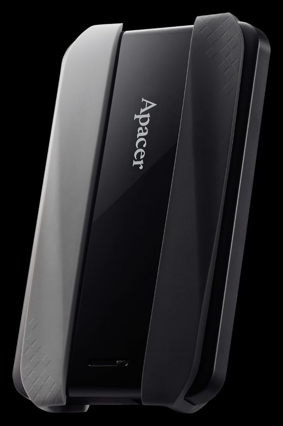 Portativ qattiq disk Apacer AC533 2 TB, qora
