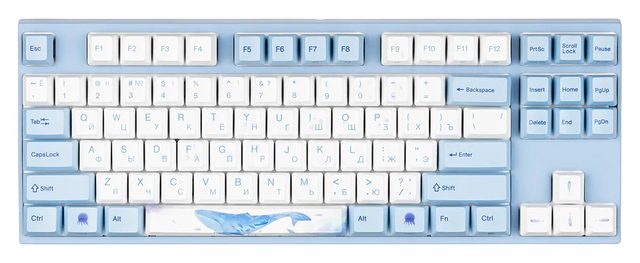 Mexanik klaviatura Varmilo VEM87 Sea Melody EC Rose V2, EN/RU