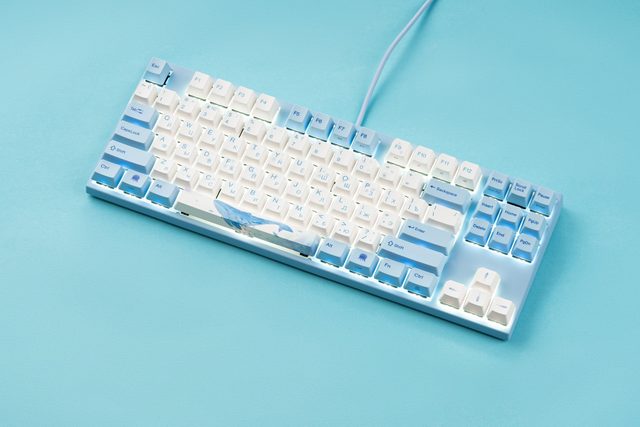 Механическая клавиатура Varmilo VEM87 Sea Melody EC Ivy V2, EN/RU — Фото 5