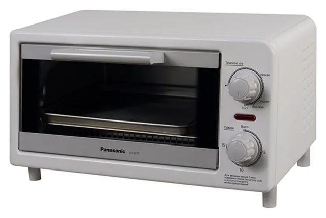 Мини-печь Panasonic NT-GT1, белый — Фото 2