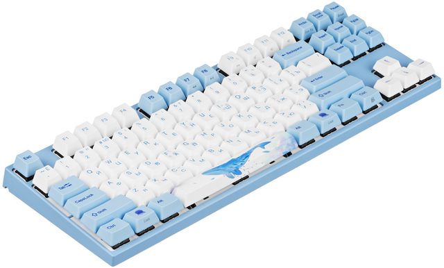 Механическая клавиатура Varmilo VEM87 Sea Melody EC Ivy V2, EN/UA