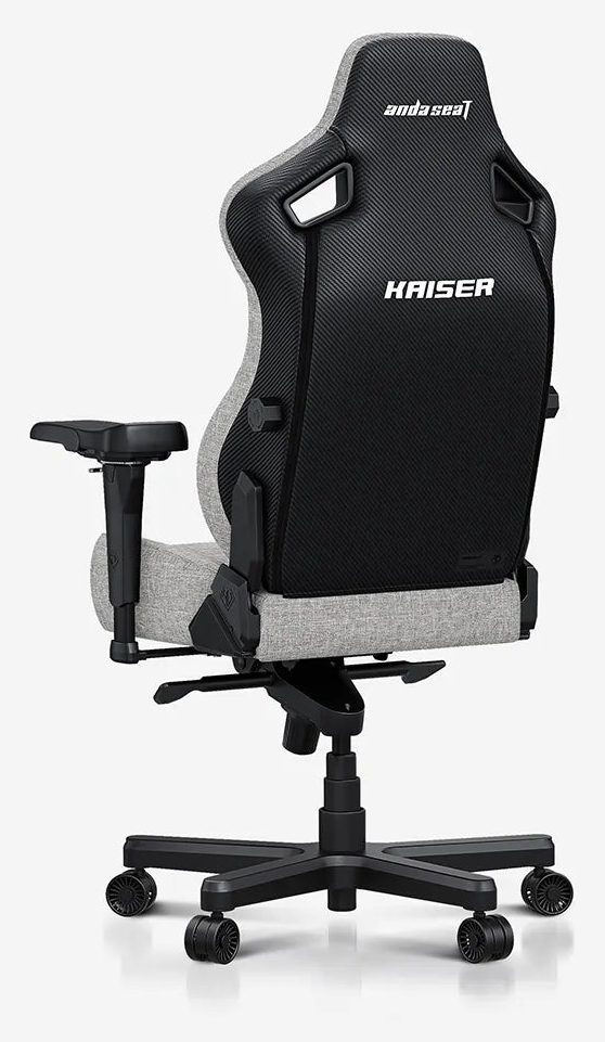 Игровое кресло AndaSeat Kaiser 4 L, серый — Фото 3