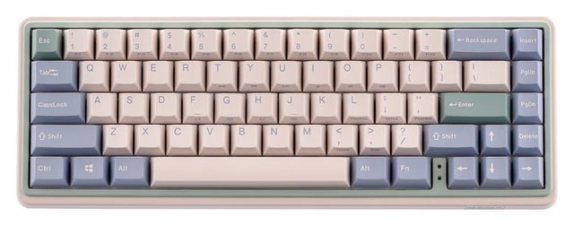 Mexanik klaviatura Varmilo Minilo VXT67 Eucalyptus Gateron G Pro 2.0 Yellow
