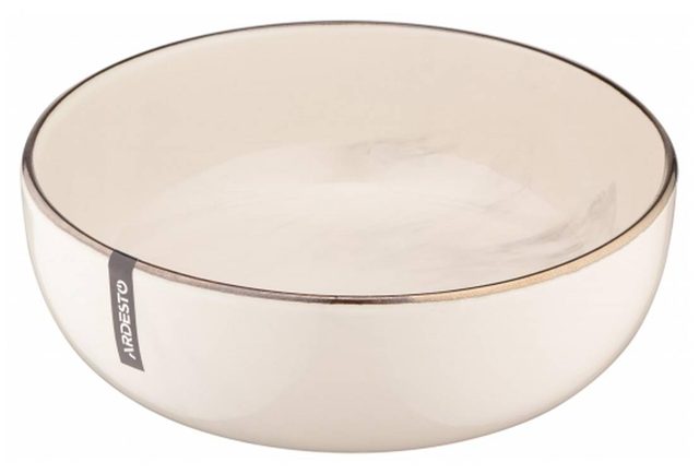 Shoʻrva likopchasi Ardesto Marmo 19 sm, bej