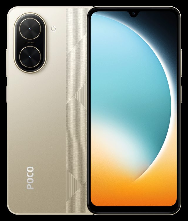 Smartfon POCO C71 4/128 GB, oltin rang — Surat 3