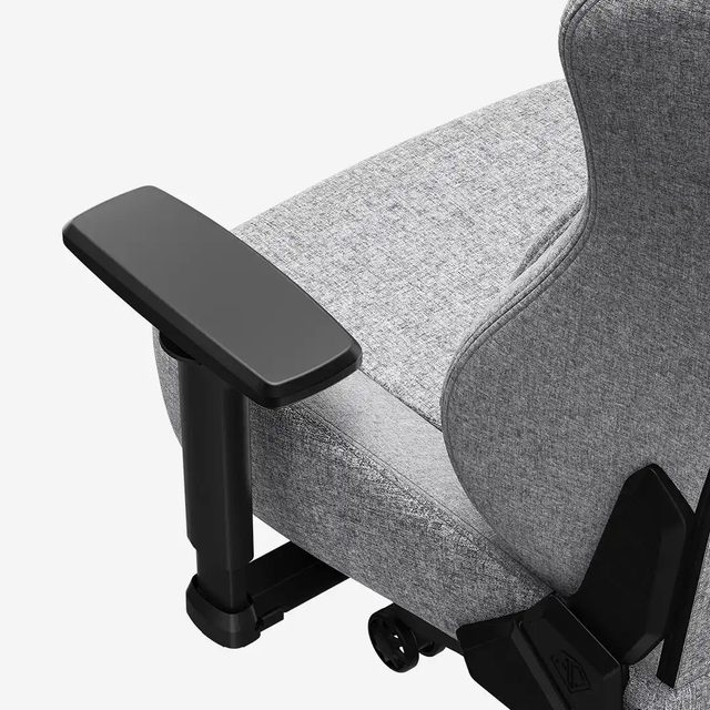 Кресло AndaSeat Phantom 4, льняная ткань, 2D-Armrests, серый — Фото 6