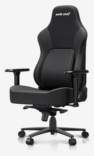 Кресло AndaSeat Phantom 4 Pro, льняная ткань, 3D-Armrests, чёрный