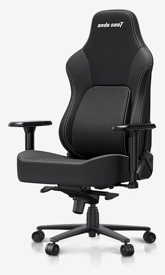 Кресло AndaSeat Phantom 4 Pro, льняная ткань, 3D-Armrests, чёрный