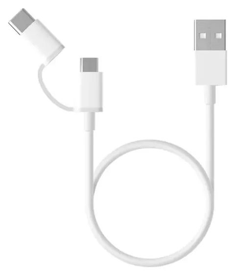 Kabel Xiaomi Mi 2-in-1 USB Micro USB to Type-C 30cm, oq — Surat 2