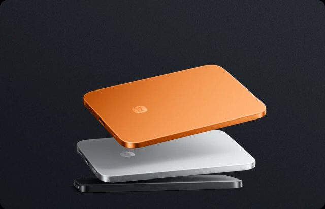Внешний аккумулятор Xiaomi UltraThin Magnetic Power Bank 5000 15W, оранжевый