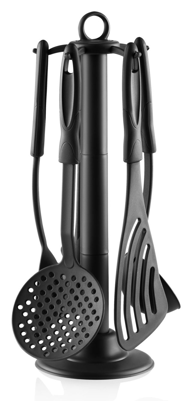 Oshxona anjomlari toʻplami Ardesto Gemini Gourmet, qora, 5 ta buyum — Surat 3