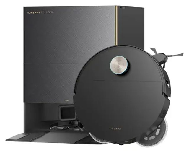 Робот-пылесос с моющей станцией Dreame X60 Ultra Complete, чёрный — Фото 8
