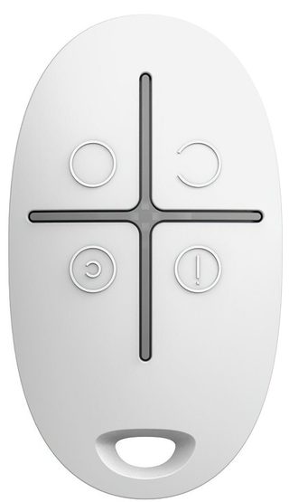 Ajax SpaceControl (9SA) white брелок (32843.04.WH3)